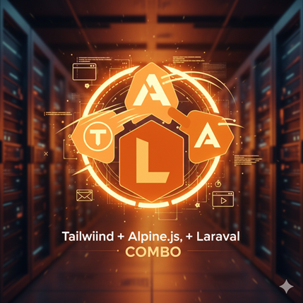 Web App Development Illustration